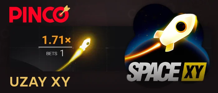 Uzay XY, Pinco Türkiye'de gerçek parayla bahis oynayabileceğiniz bir kaza oyunu