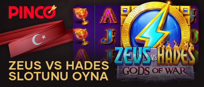 Pinco Casino'da Zeus vs Hades çevrimiçi slotu